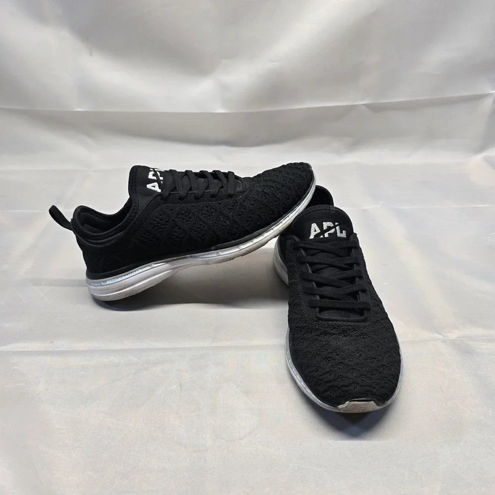 APL Techloom Phantom Women Sz 8.5‎ Shoes Black/metallic/white
